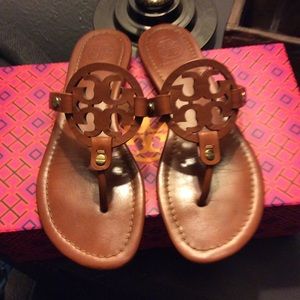Tory Burch Miller Vintage Vachetta Sandals
